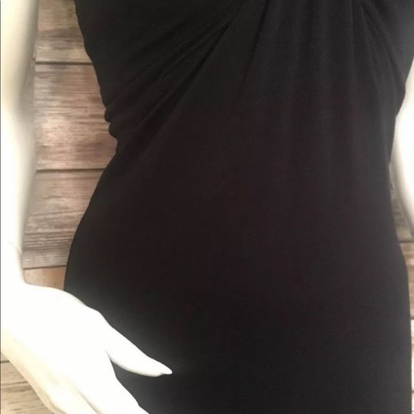 Laundry by Shelli Segal Black Halter Dress Sz XS - Picture 5 of 8